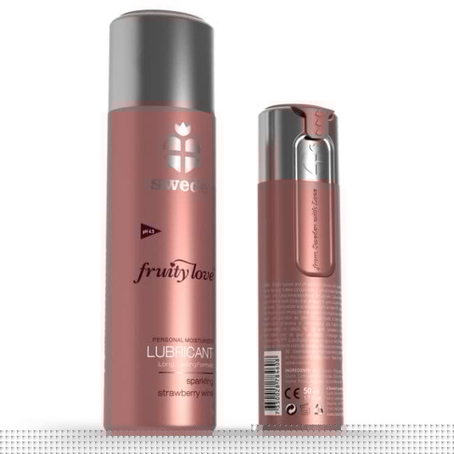 SWEDE - FRUITY LOVE LUBRICANTE FRESAS CON CHAMPAGNE 50 ML