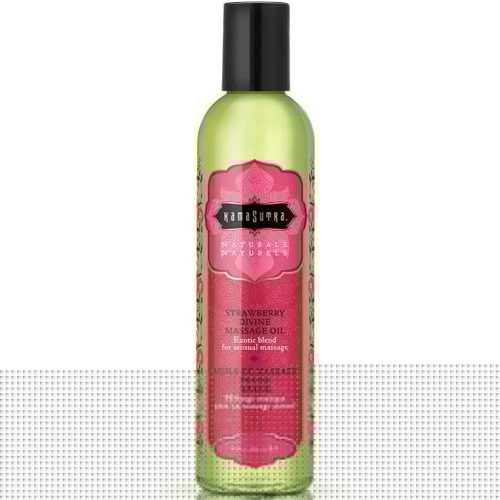 KAMASUTRA - NATURALS ACEITE DE MASAJE FRESA DIVINA 236ML