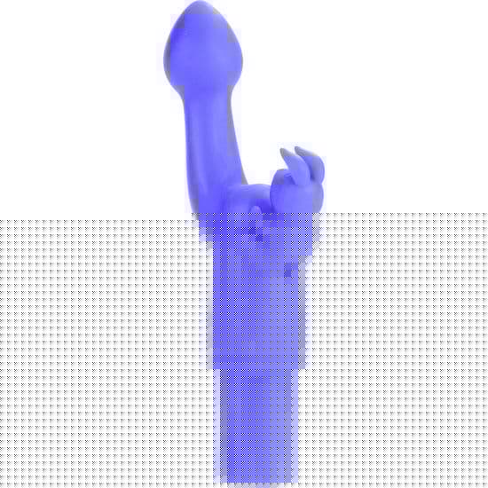 CALEXOTICS - SILICONE CONEJITO VIBRADOR KISS LILA