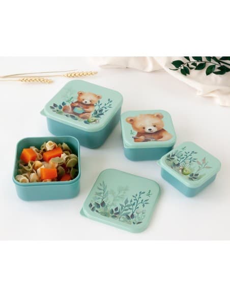 SET DE RECIPIENTES VERDE 521004187