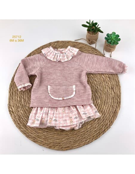 CONJUNTO BEBE  NIÑA 2 PIEZAS 522125712