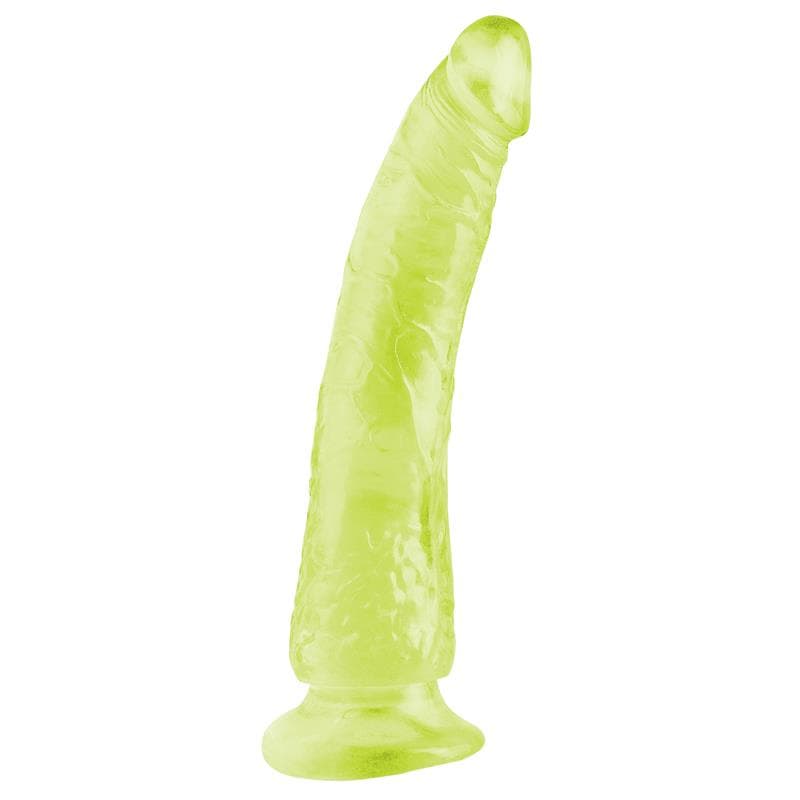 Dildo Slim 17,78 cm Brilla en la Oscuridad