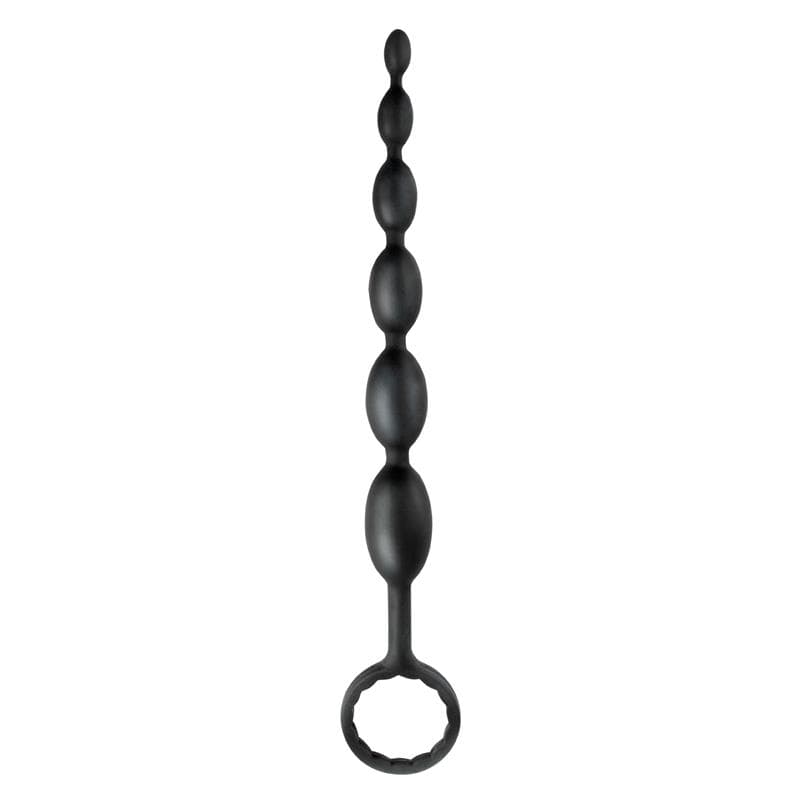 Cadena Anal First-Time Fun Beads Negro
