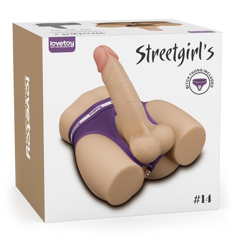 Streetgirls 15 Masturbador con Dildo Articulable