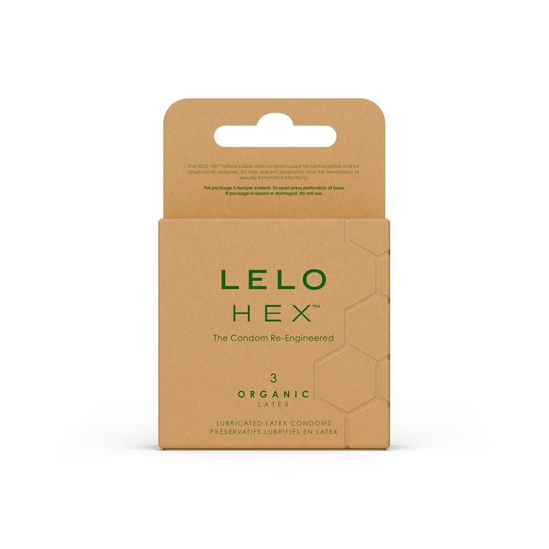 HEX Condoms Organic 3 unidades