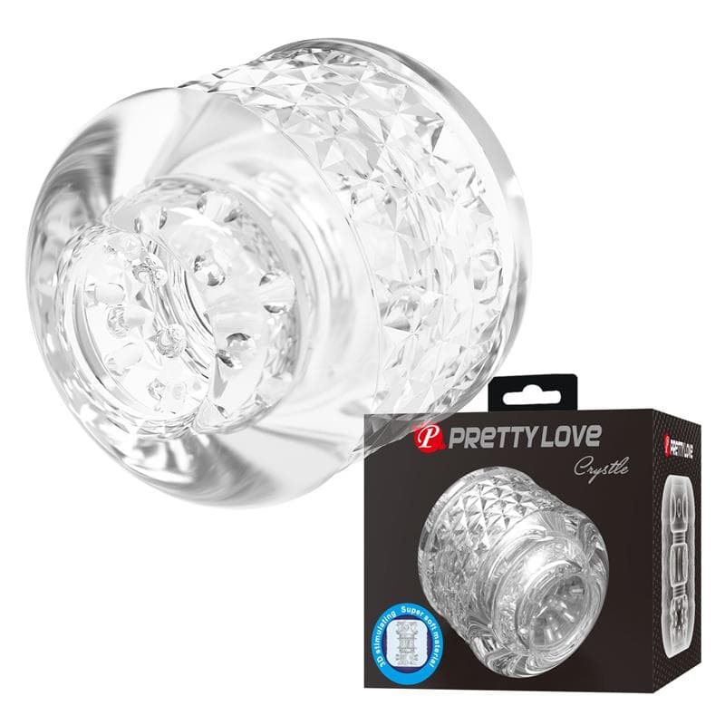 Crystle 3d Masturbador Doble Entrada