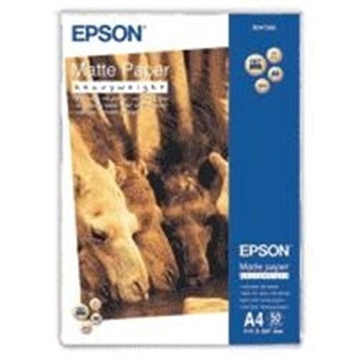 EPSON PAPEL INKJET MATT A4 167GR 50 HOJAS