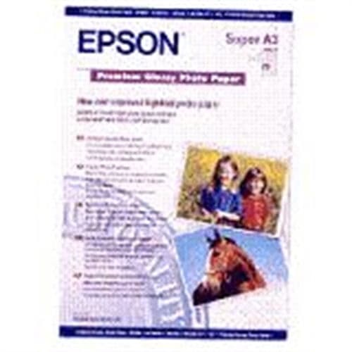 EPSON PAPEL INKJET FOTOGRAFICO GLOSSY PREMIUM A3+ 20 HOJAS
