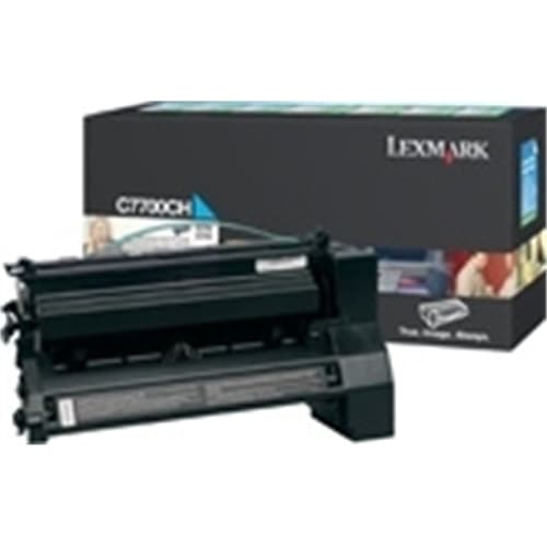 Lexmark Cyan High Yield Return Program Print Cartridge for C770/772