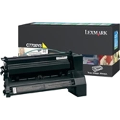Lexmark Yellow Return Program Print Cartridge for C770/C772