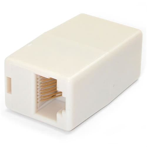 Adaptador de red StarTech.com RJ45COUPLER - 1 x RJ-45 Hembra - 1 x RJ-45 Hembra - Beige