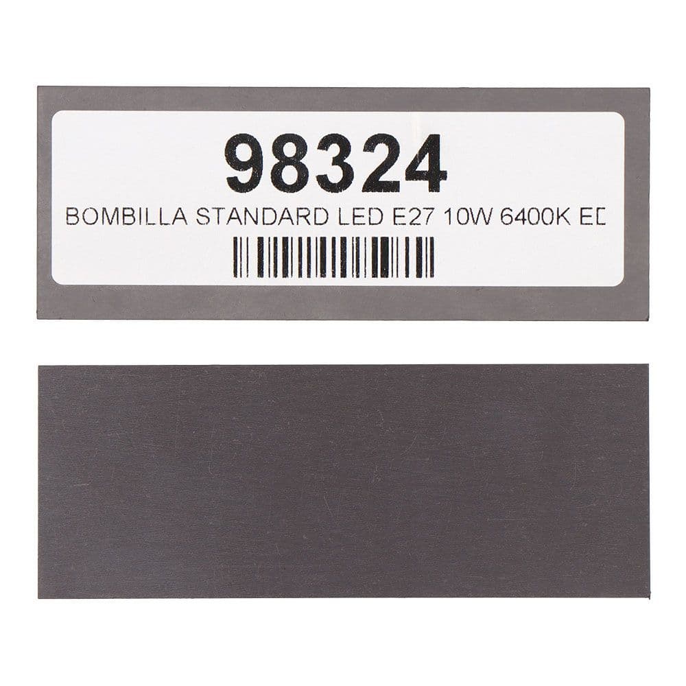 IMAN PARA ETIQUETAS ESTANTERIA 10,5 x 4,0 cm