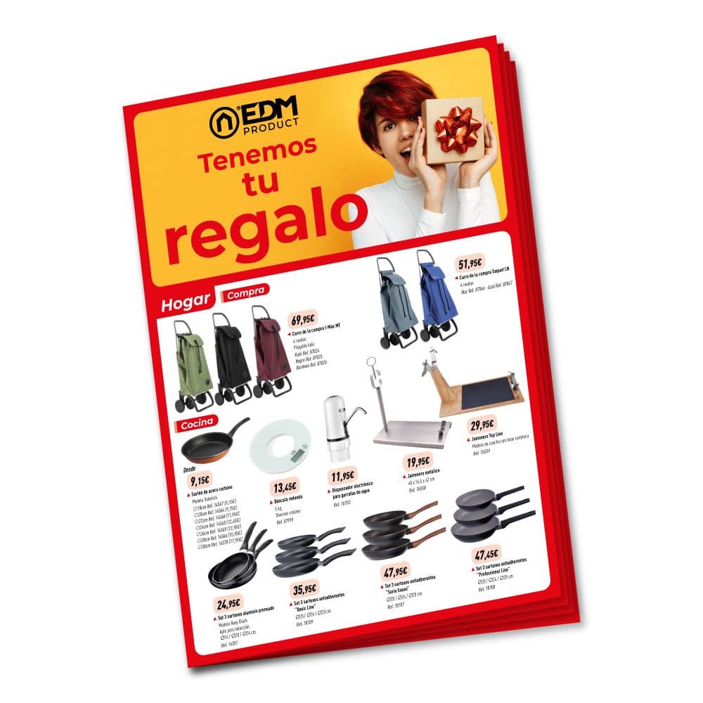 FOLLETO PROMOCIONAL TENEMOS TU REGALO CASTELLANO