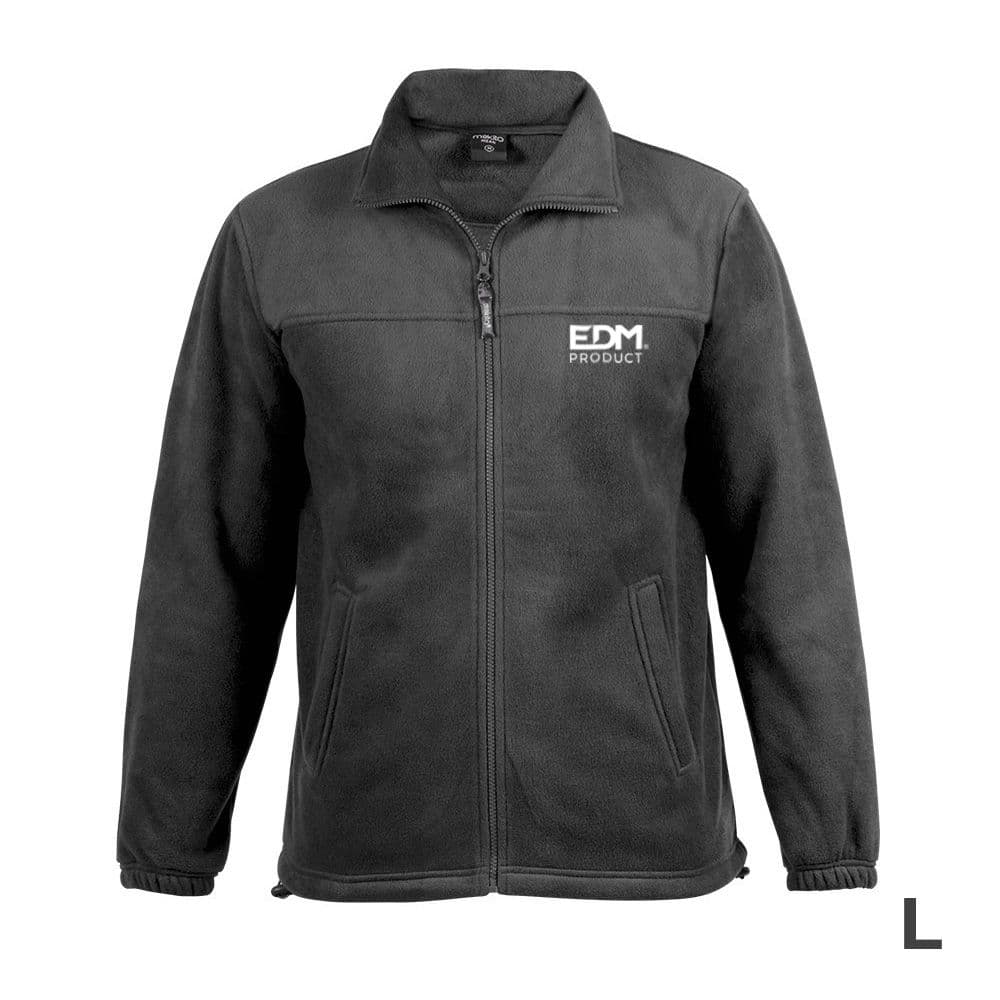 CHAQUETA POLAR FLEECE 280g/m² CON CREMALLERA TALLA-L