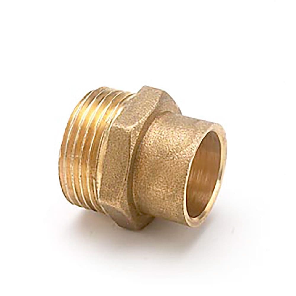 ENTRONQUE M 243 1/2" x 12 mm LATÓN