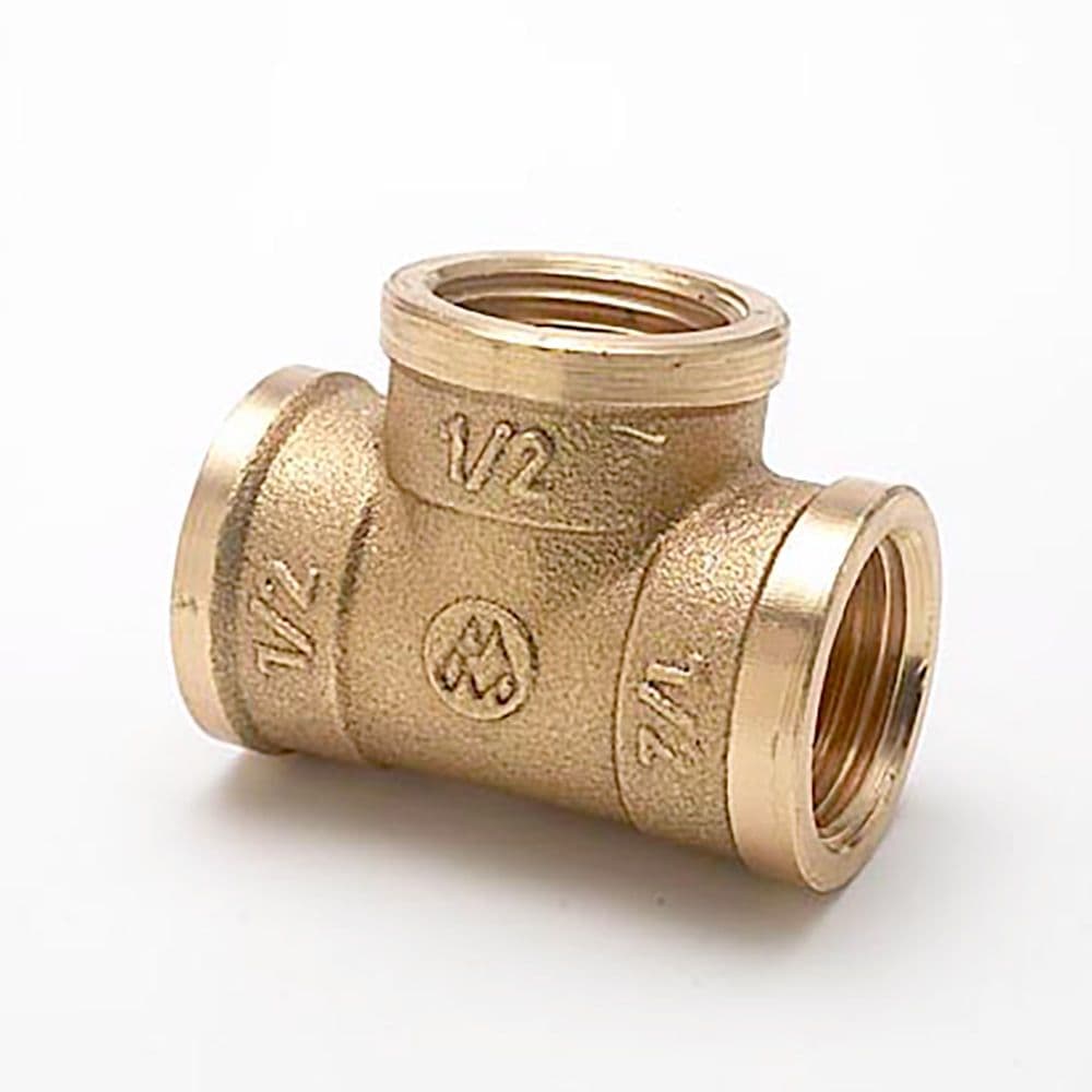 TE H-H-H 1/2" LATÓN