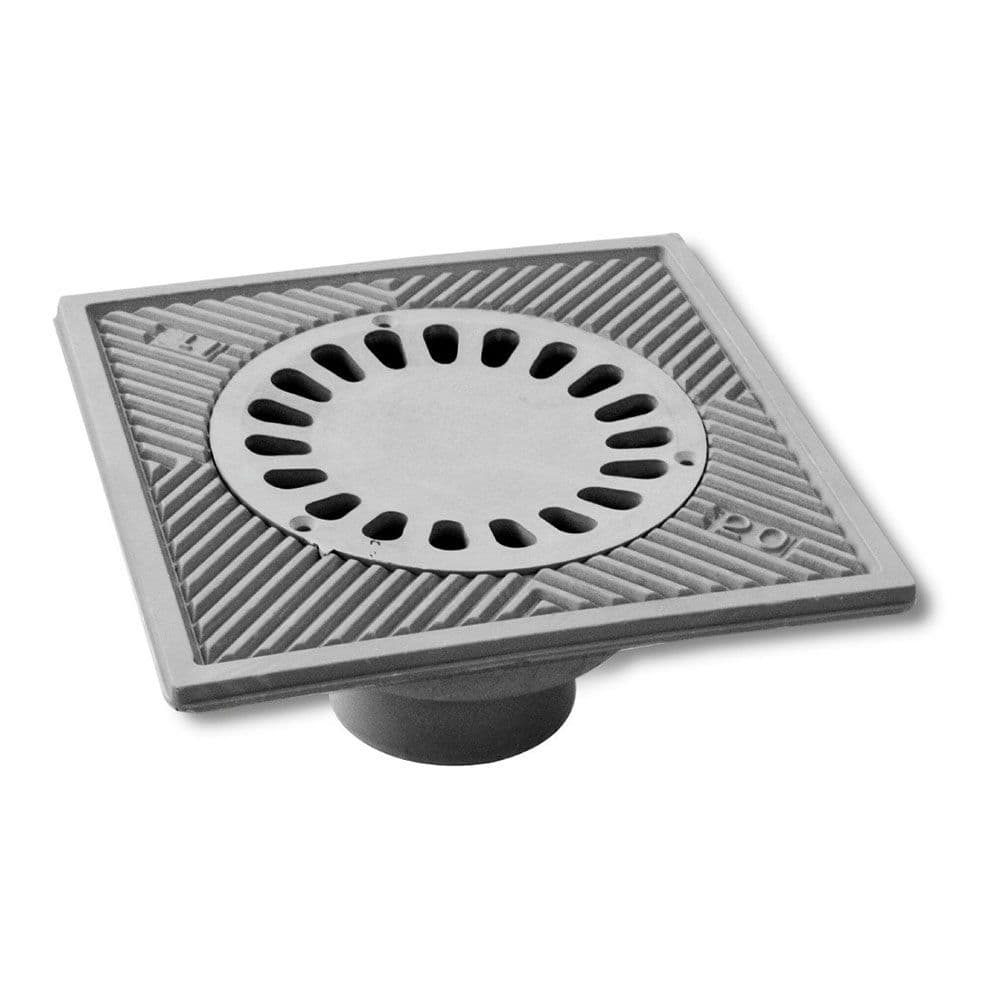 SUMIDERO DE PATIO, POLIPROPILENO, PLASTIK, 20 x 20 cm