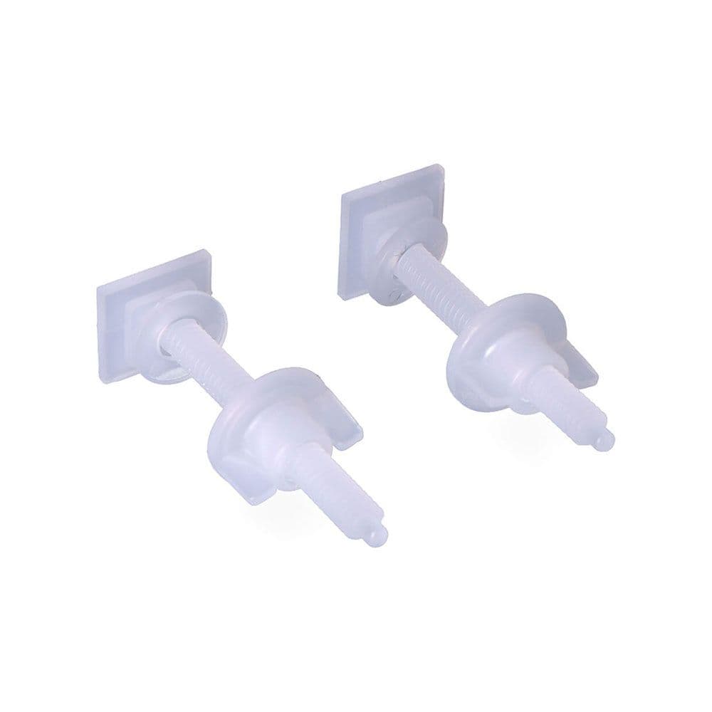 JUEGO DE TORNILLOS PARA TAPA WC 9 cm