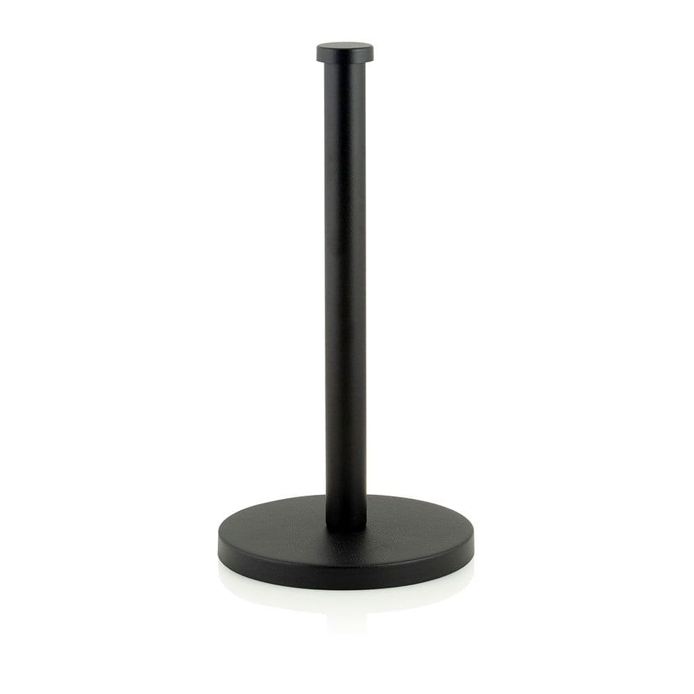 PORTARROLLOS DE METAL NEGRO Ø16 x 32 cm