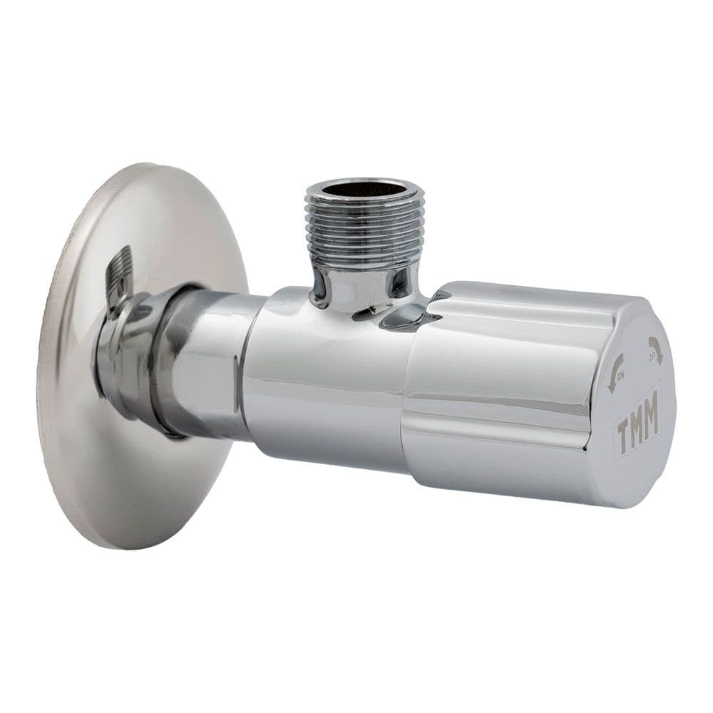 VÁLVULA ESCUADRA CERÁMICA ½ pulg x ¾ pulg