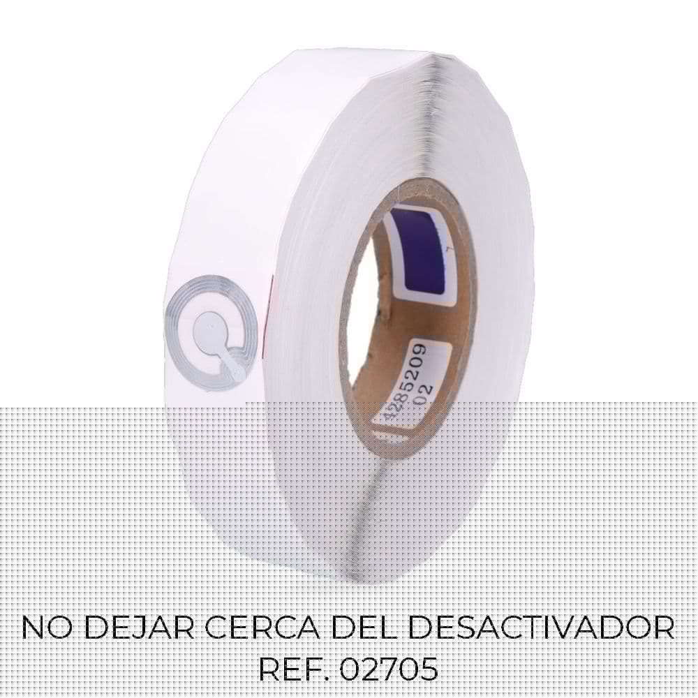 PACK 2000 ETIQUETAS ANTI ROBO 2933 TAMPER Ø3,3cm 7740096 CHECKPOINT