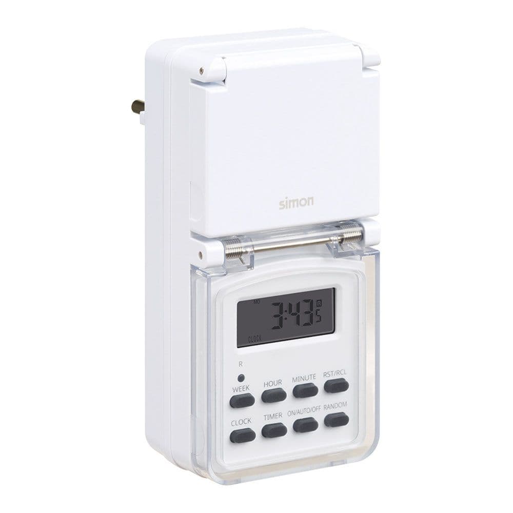 PROGRAMADOR DIGITAL SEMANAL PARA EXTERIOR