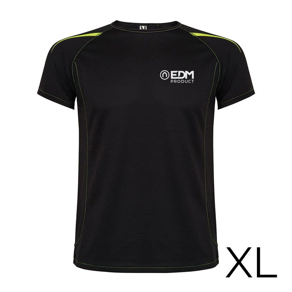 CAMISETA DEPORTIVA NEGRA TALLA-XL ROLY