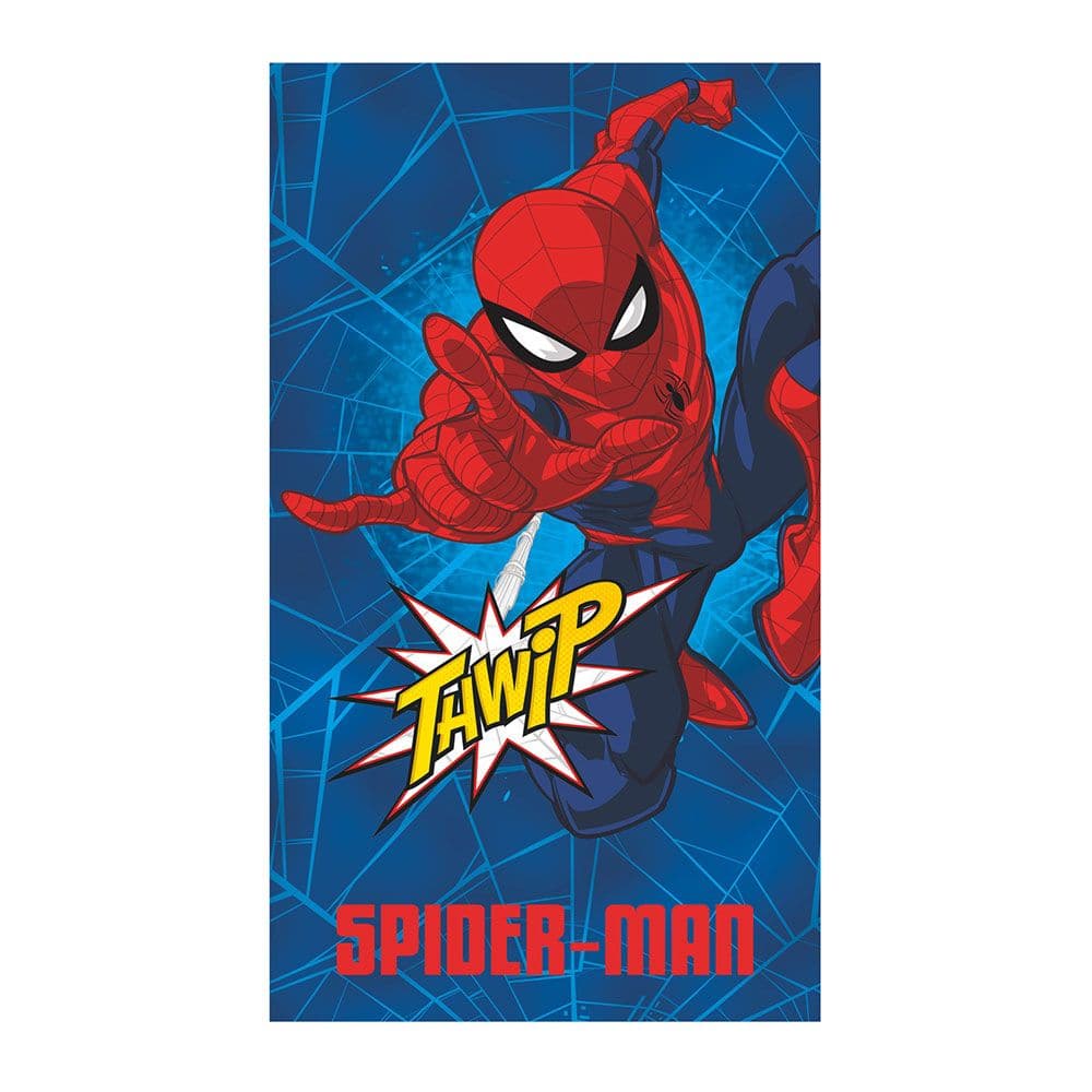 TOALLA DE PLAYA 300 g / m² ALGODÓN 70 x 140 cm SPIDERMAN