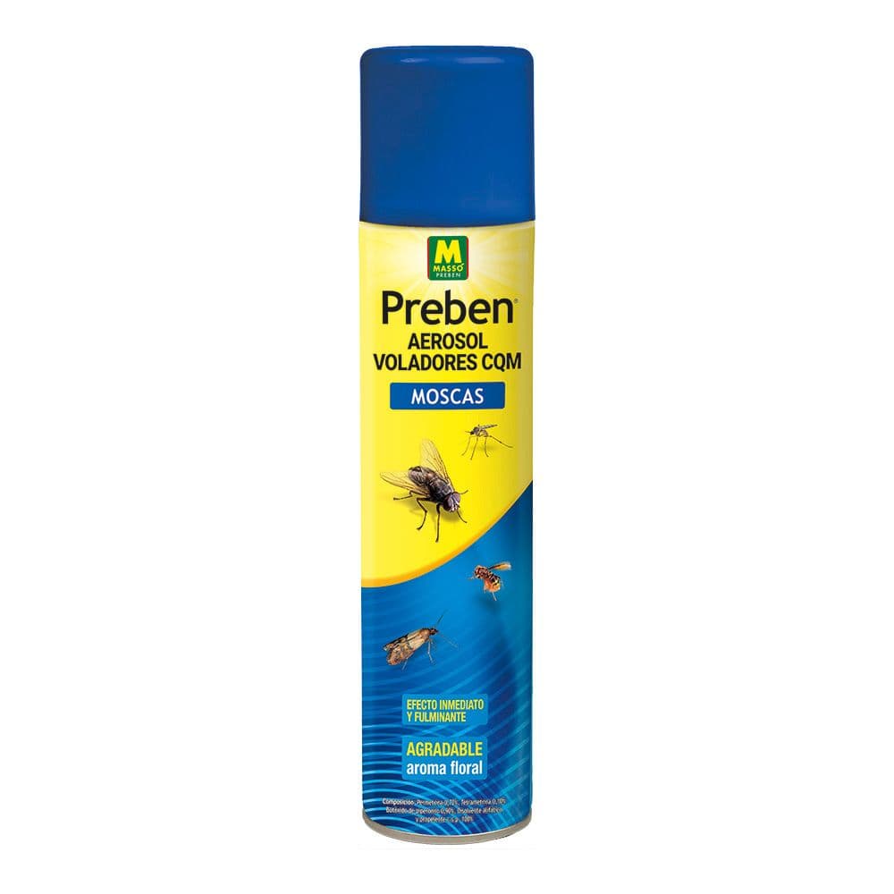 INSECTICIDA ESPECIAL MOSCAS E INSECTOS VOLADORES CON AROMA FLORAL 750 ml