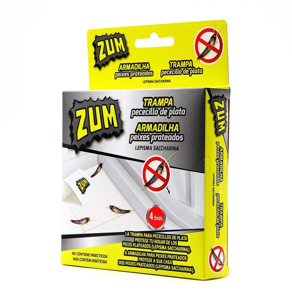 TRAMPA PARA PECECILLOS DE PLATA, 4 uds