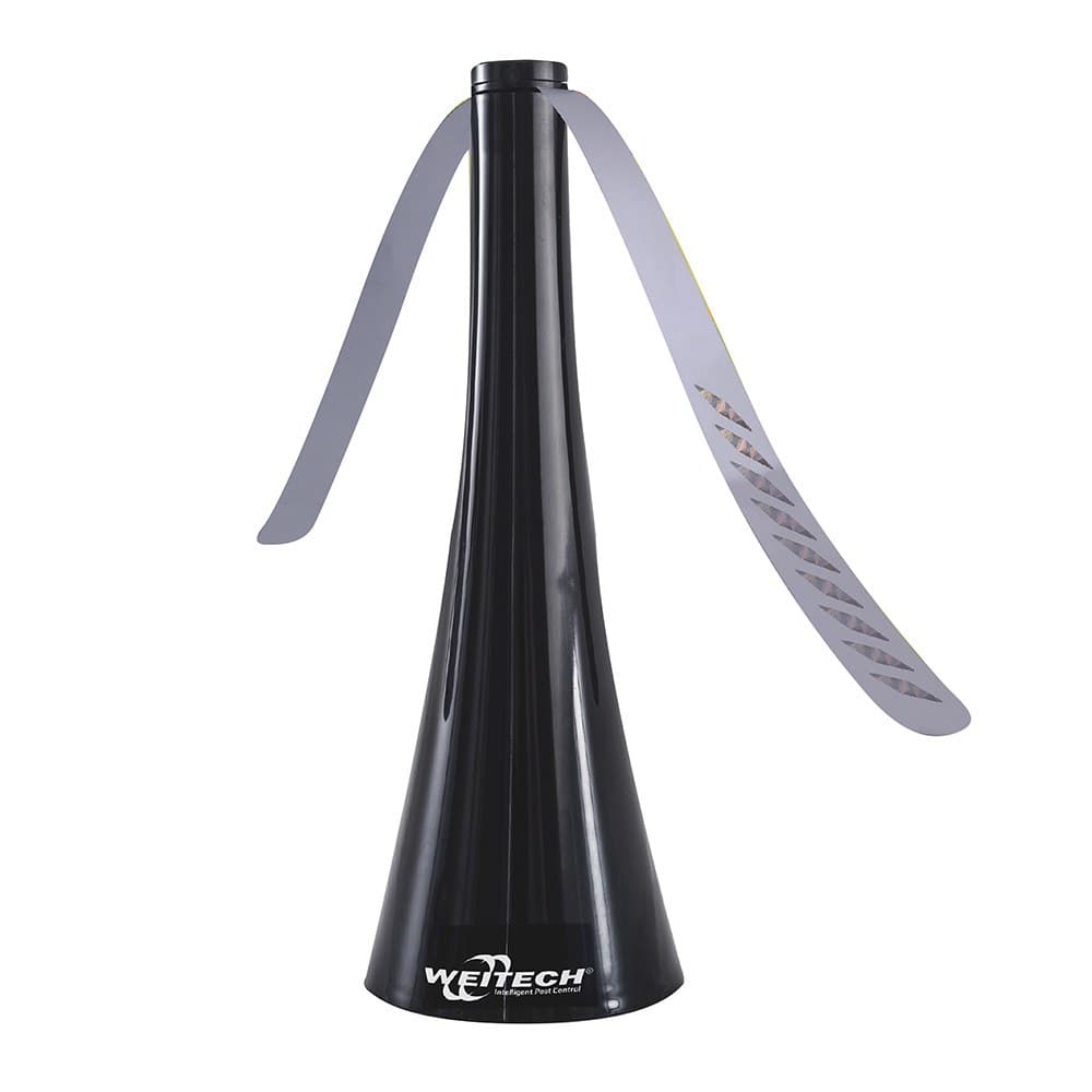 AHUYENTADOR DE MOSCAS CON MOVIMIENTOS GIRATORIOS, Ø9 x 25,6 cm