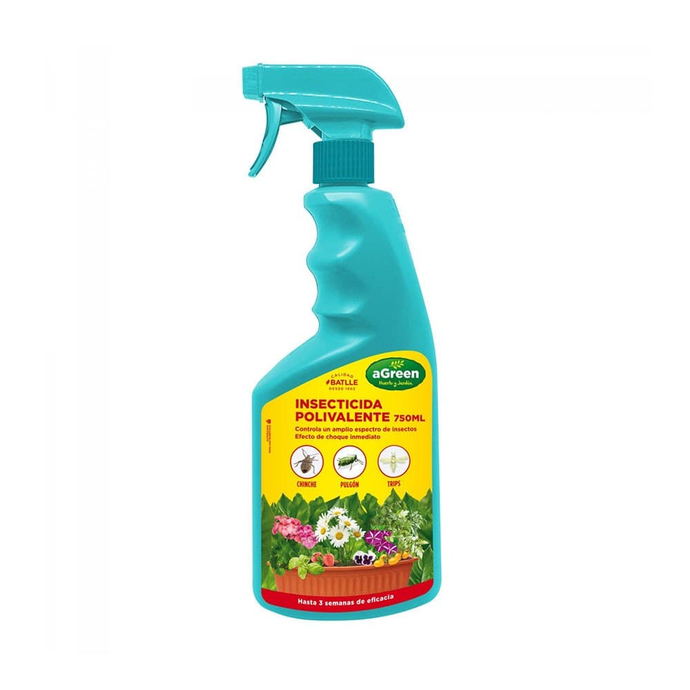 INSECTICIDA POLIVALENTE PULVERIZADOR, 750 ml