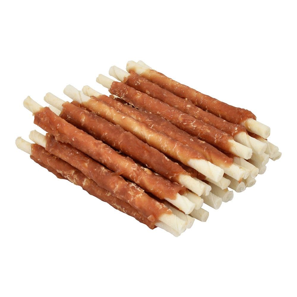 SNACK NYC FARM, PALITOS CON POLLO DE 12,5 cm PARA PERROS, BOLSA 80 g
