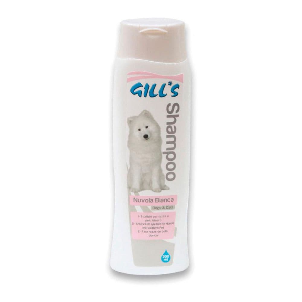 CHAMPÚ PARA MASCOTAS DE PELO BLANCO, 200 ml