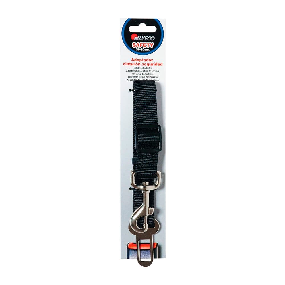 ADAPTADOR PARA CINTURÓN SEGURIDAD NEGRO 20 mm