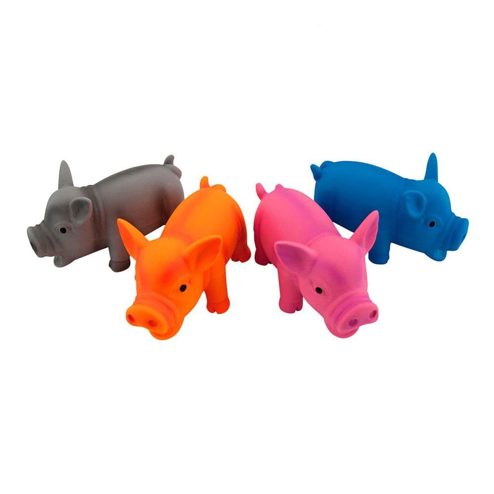 JUGUETE PARA MASCOTAS MODELO PIGGY COLORES SURTIDOS