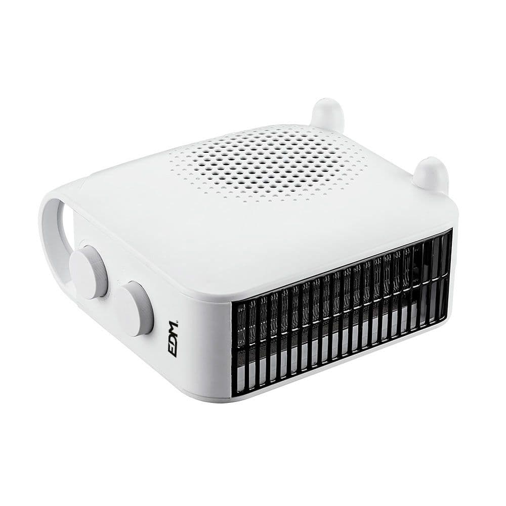 CALEFACTOR COMPACTO VERTICAL/HORIZONTAL 1.000 - 2.000 W BLANCO