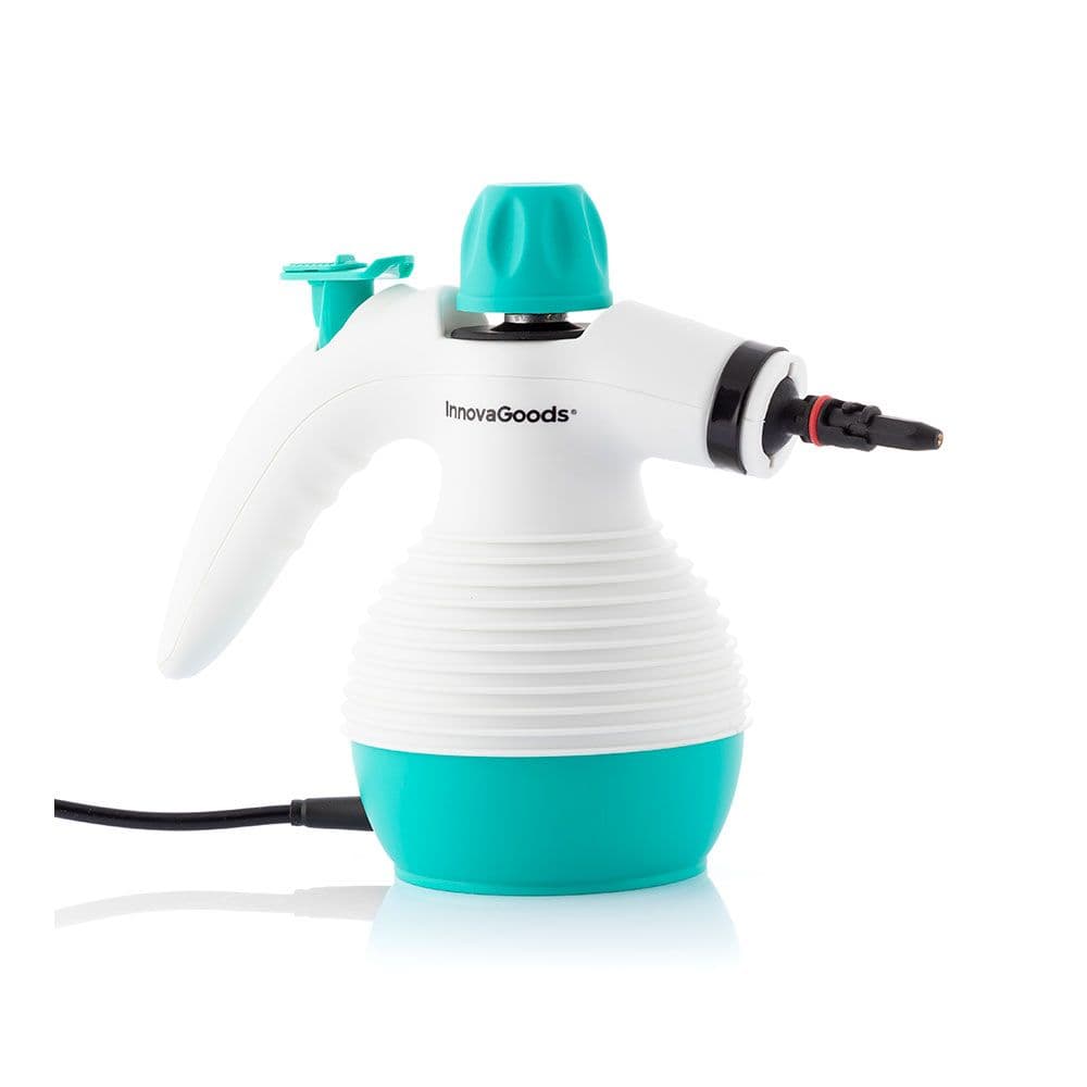 VAPORETA DE MANO MULTIUSOS CON ACCESORIOS 9 EN 1 STEANY 0,35 L 3 BAR 1000 W