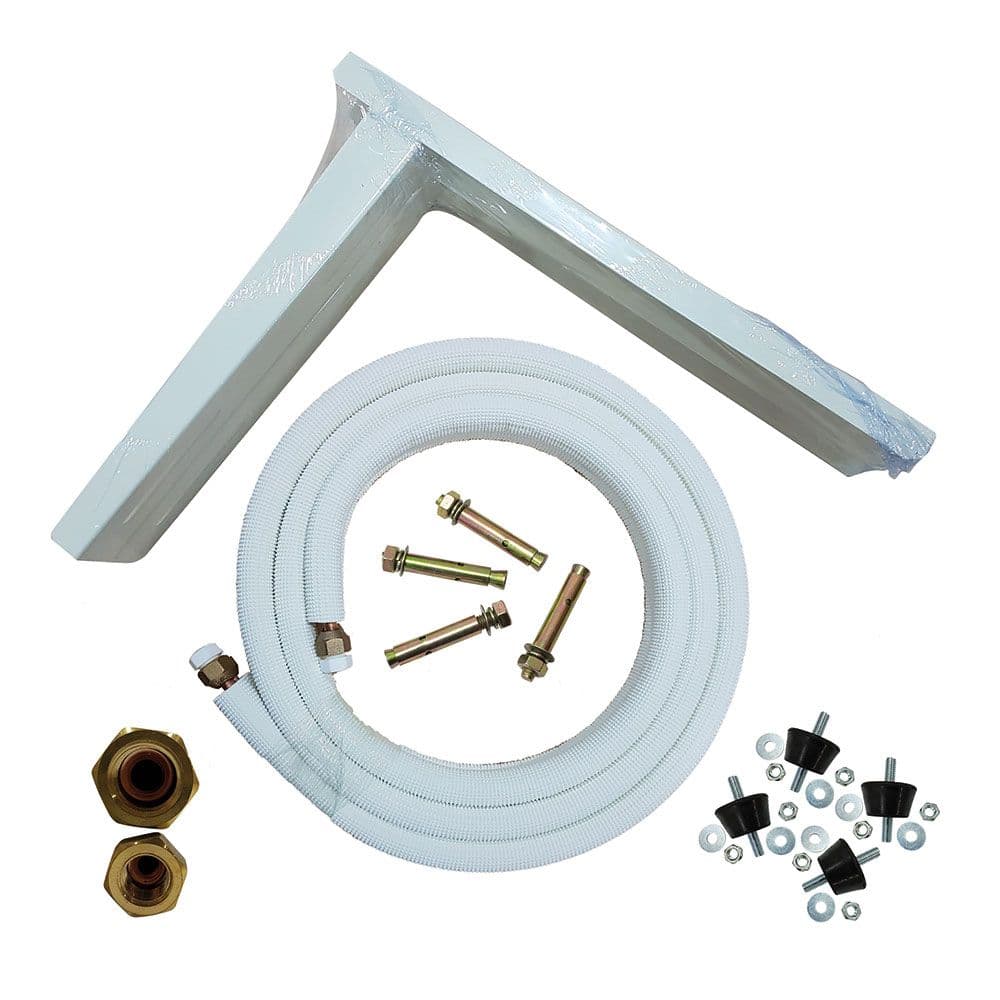 KIT FIJACION A PARED AA, TUBO+ESCUADRAS+SILENTBLOCKS+TORNILLERIA HTW-SK3M1438-EST2 HTW