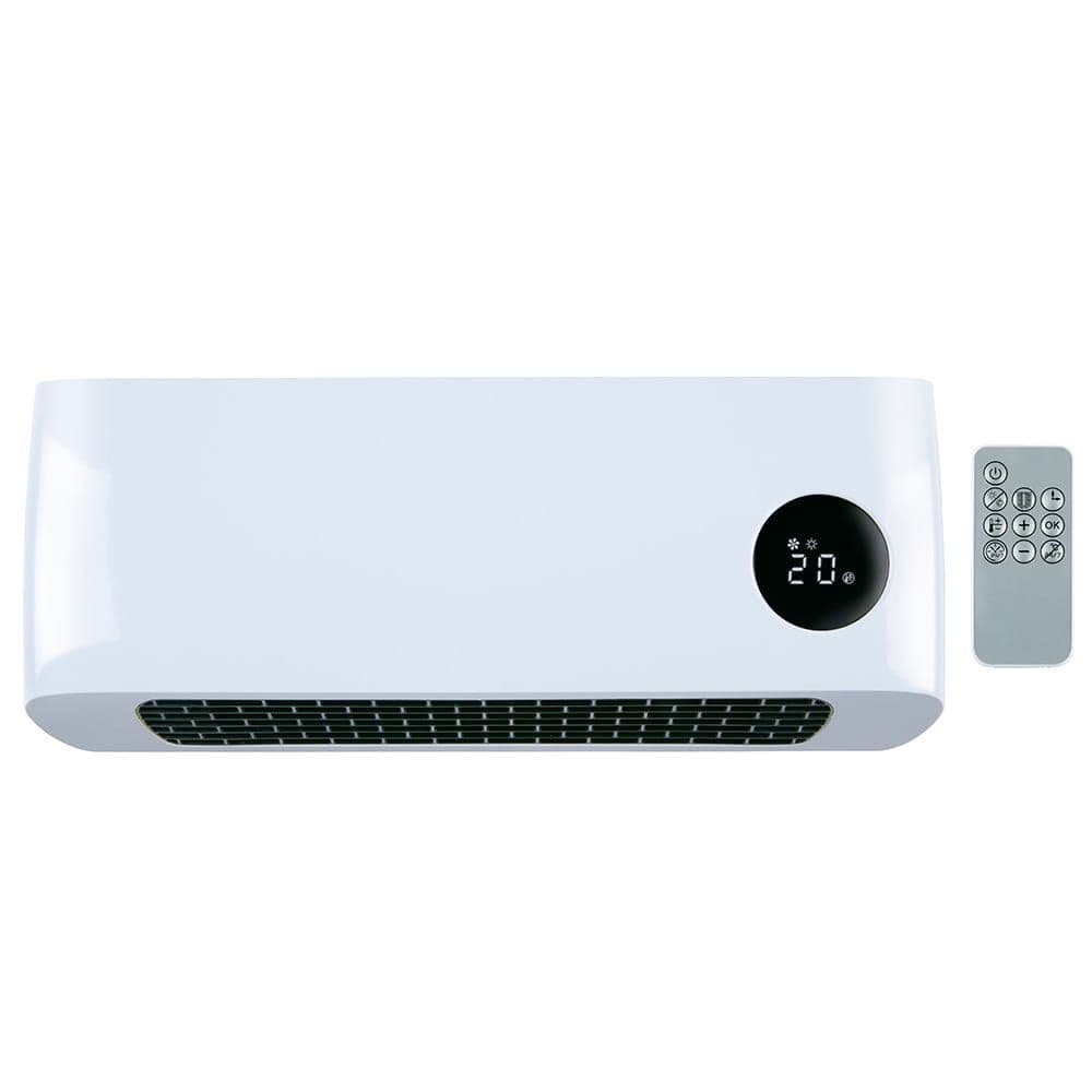 CALEFACTOR DE PARED 1000/2000 W, BLANCO 42 x 10,5 x 17,5 cm