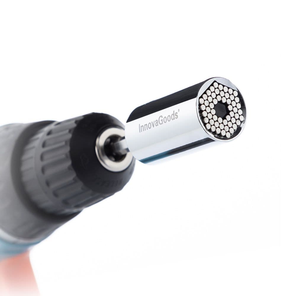 LLAVE DE VASO UNIVERSAL CON ACCESORIOS UNISCREW