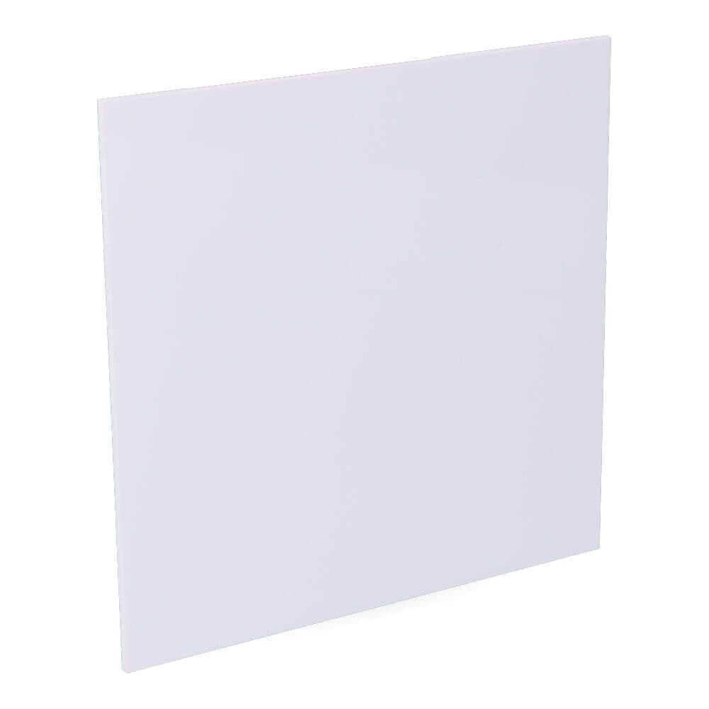 TAPA 175 x 175 mm COLOR BLANCO BRILLANTE PARA EXTRACTOR 08413 Ø10cm EDM