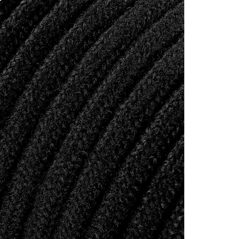 CARRETE CABLE CORDÓN TUBULAR H03VV-F 2 x 0,75 mm² NEGRO, 5 m