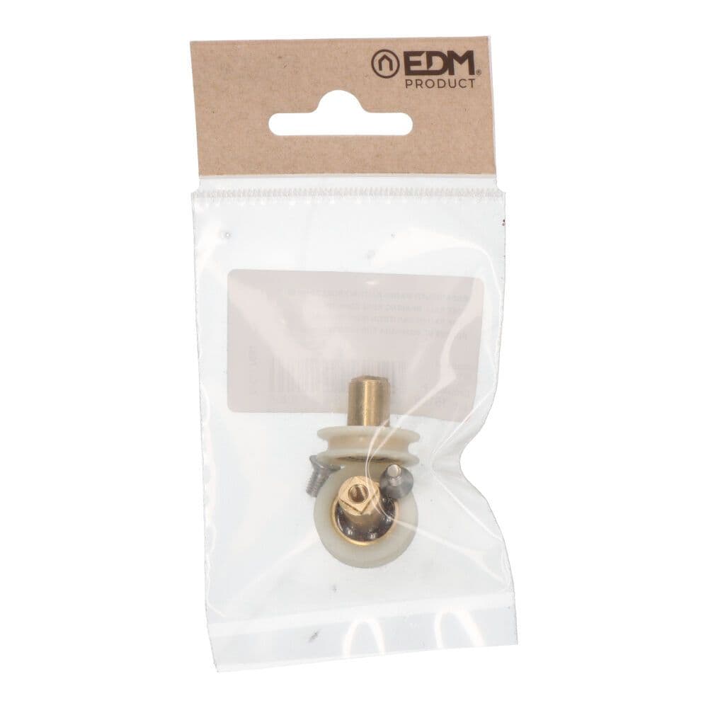 BLISTER CON 2 RODAMIENTOS PARA MAMPARA TUBO RD2 Ø22x6mm BLISTER 91797 EDM