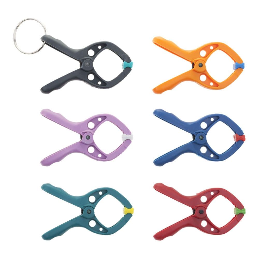 PINZA MINI DE RESORTE MICROFIX S, 20 mm, 6 uds