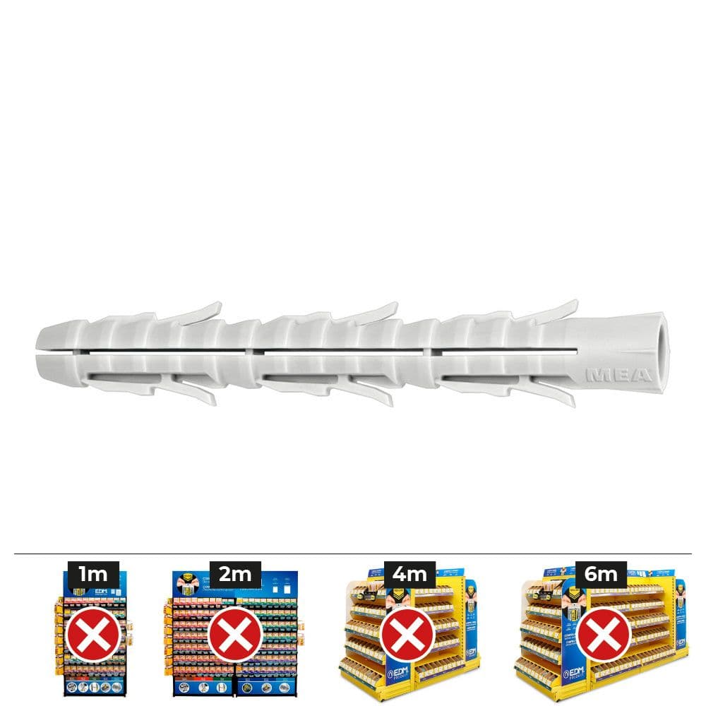 TACO LARGO STANDARD FL 10-90, CAJA 25 uds