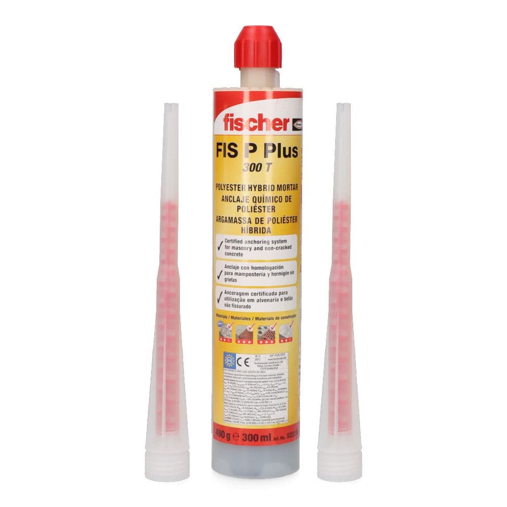 ANCLAJE QUIMICO CON CANULA FIS P PLUS 300 T