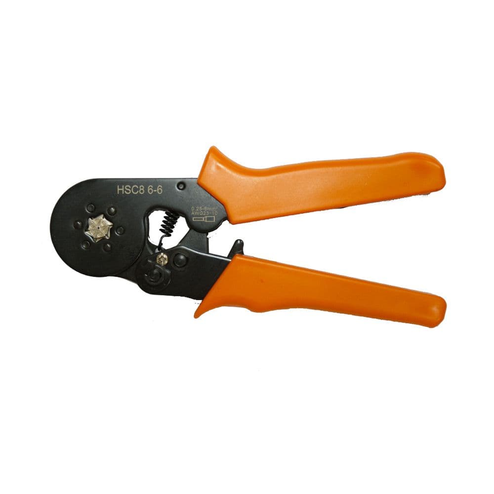 CRIMPADORA PUNTERAS ELECTRICAS, PRENSADO HEXAGONAL 0,25 - 06,00 mm²