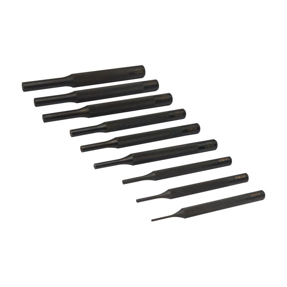 BOTADORES CILÍNDRICOS ESTRIADOS (2,3,4,5,6,7,8,9,10 mm), JUEGO DE 9 PIEZAS