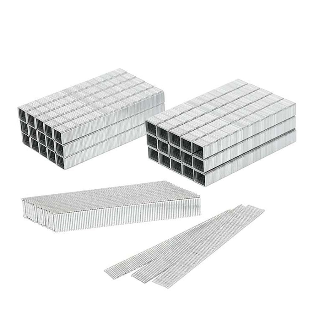 GRAPAS VARIADAS, 20GA T50 10 mm, 12mm + CLAVOS 18GA F 15 mm, 7500 uds